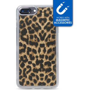 My Style Magneta Case For Apple Iphone 6 Plus/6S Plus/7 Plus/8 Plus Leopard