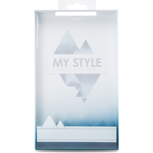 My Style Magneta Case For Samsung Galaxy S10 Beige Feathers - Afbeelding 2