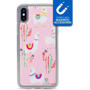 My Style Magneta Case For Apple Iphone X/Xs Pink Alpaca