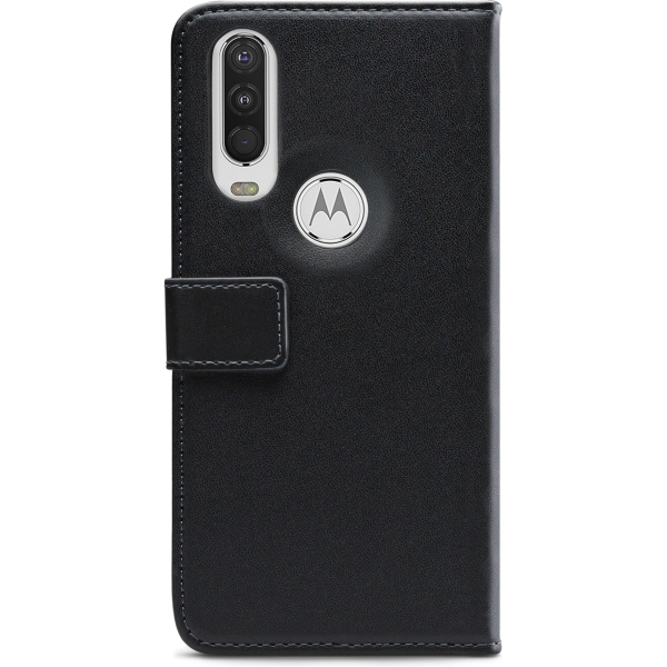 Mobilize Classic Gelly Wallet Book Case Motorola One Action Black - Afbeelding 2