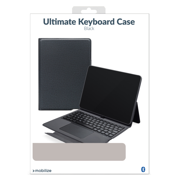 Mobilize Ultimate Bluetooth Keyboard Case Apple Ipad 10.2 (2019/2020/2021) Black Qwerty - Afbeelding 8