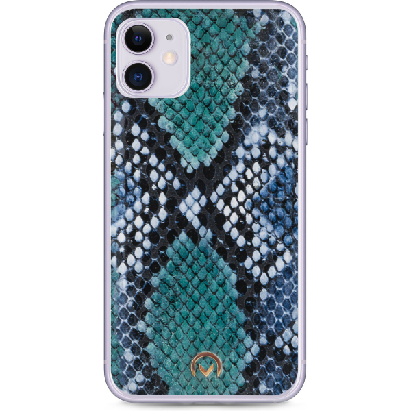Mobilize 2In1 Gelly Velvet Clutch For Apple Iphone 11 Royal Blue Snake - Afbeelding 6
