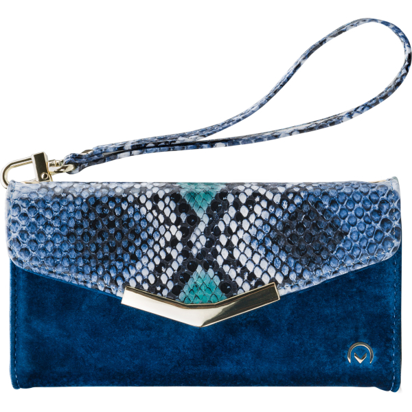 Mobilize 2In1 Gelly Velvet Clutch For Apple Iphone 11 Pro Max Royal Blue Snake