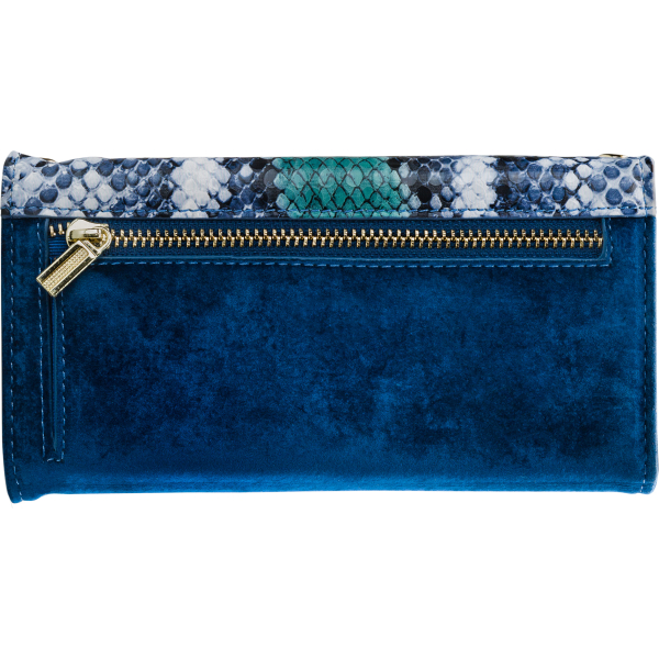Mobilize 2In1 Gelly Velvet Clutch For Apple Iphone 11 Pro Max Royal Blue Snake - Afbeelding 2