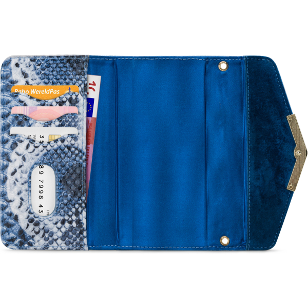 Mobilize 2In1 Gelly Velvet Clutch For Apple Iphone 11 Pro Max Royal Blue Snake - Afbeelding 3