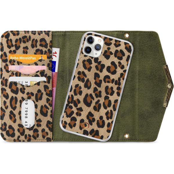 Mobilize 2In1 Gelly Clutch For Apple Iphone 11 Pro Green Leopard - Afbeelding 4