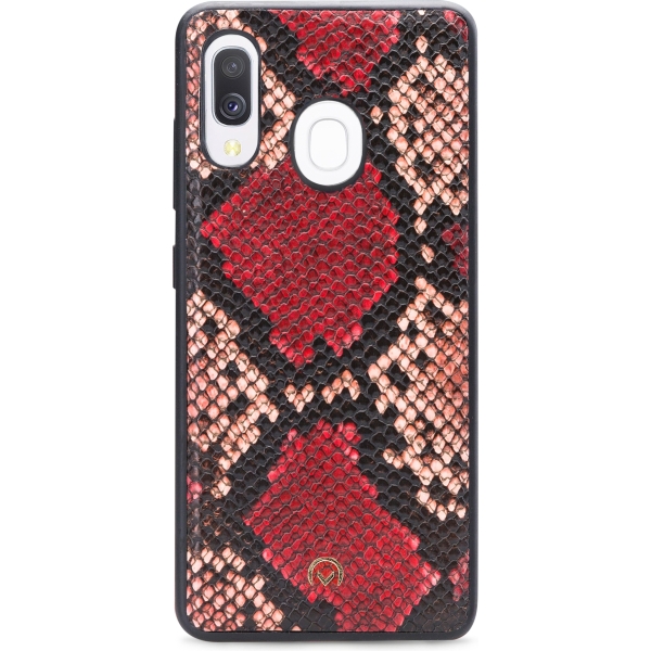 Mobilize 2In1 Gelly Velvet Clutch For Samsung Galaxy A40 Red Snake - Afbeelding 6