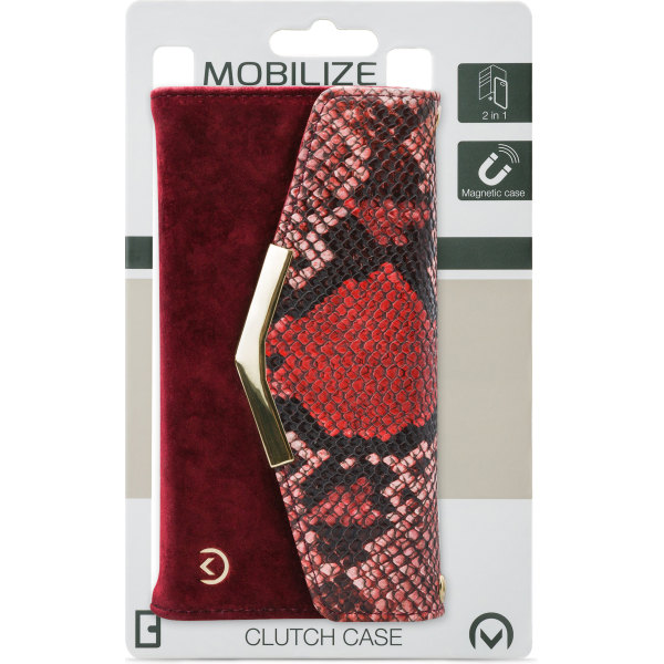 Mobilize 2In1 Gelly Velvet Clutch For Apple Iphone 11 Pro Max Red Snake - Afbeelding 8