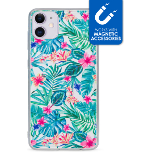 My Style Magneta Case For Apple Iphone 11 White Jungle