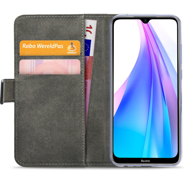 Mobilize Classic Gelly Wallet Book Case Xiaomi Redmi Note 8T Black - Afbeelding 3