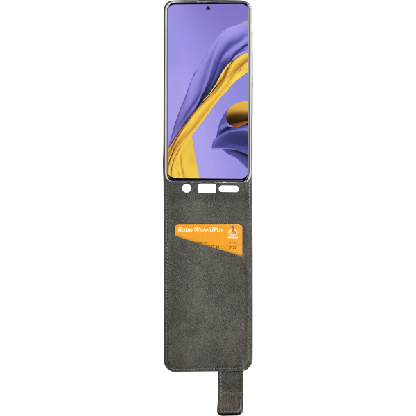 Mobilize Classic Gelly Flip Case Samsung Galaxy A51 Black - Afbeelding 2