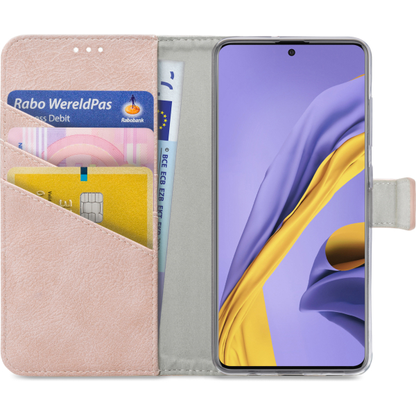 My Style Flex Wallet For Samsung Galaxy A51 Pink - Afbeelding 3