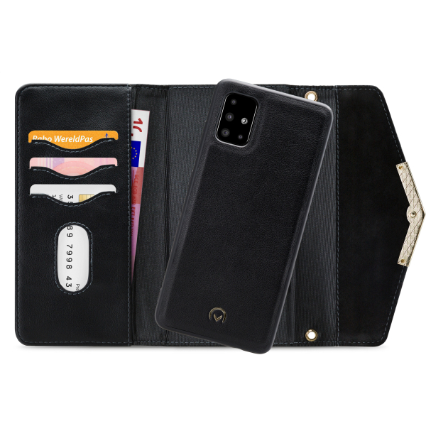 Mobilize 2In1 Gelly Velvet Clutch For Samsung Galaxy A51 Deep Black - Afbeelding 5