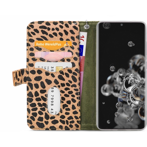 Mobilize 2In1 Gelly Zipper Case Samsung Galaxy S20 Ultra/S20 Ultra 5G Olive/Leopard - Afbeelding 3