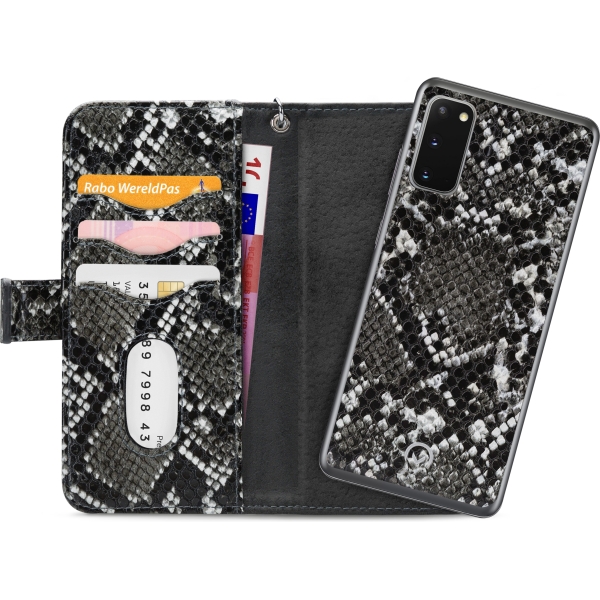 Mobilize 2In1 Gelly Zipper Case Samsung Galaxy S20/S20 5G Black/Snake - Afbeelding 4