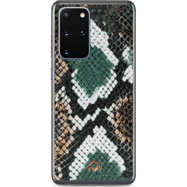 Mobilize 2In1 Gelly Velvet Clutch For Samsung Galaxy S20+/S20+ 5G Green Snake - Afbeelding 6