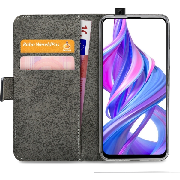 Mobilize Classic Gelly Wallet Book Case Honor 9X Pro Black - Afbeelding 4