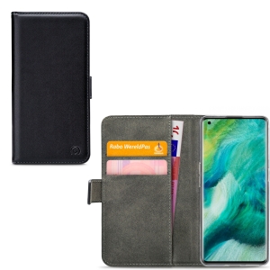 Mobilize Classic Gelly Wallet Book Case Oppo Find X2 Black