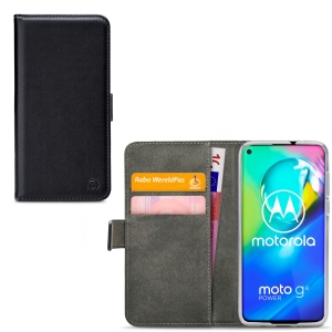 Mobilize Classic Gelly Wallet Book Case Motorola Moto G8 Power Black