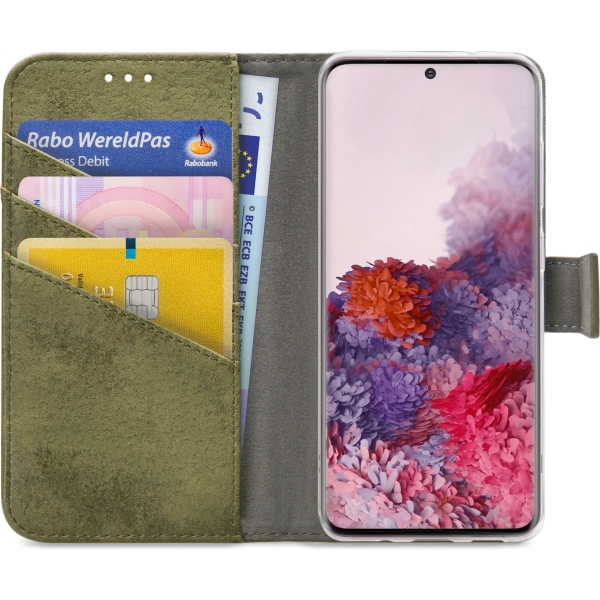 My Style Flex Wallet For Samsung Galaxy S20/S20 5G Olive - Afbeelding 3