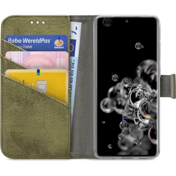 My Style Flex Wallet For Samsung Galaxy S20 Ultra/S20 Ultra 5G Olive - Afbeelding 3