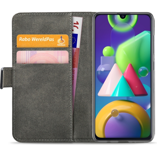 Mobilize Classic Gelly Wallet Book Case Samsung Galaxy M21 Black - Afbeelding 4