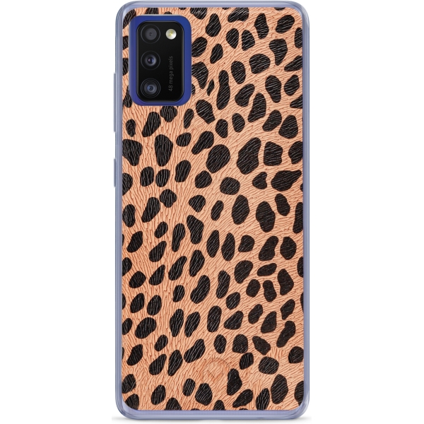 Mobilize 2In1 Gelly Zipper Case Samsung Galaxy A41 Olive/Leopard - Afbeelding 5