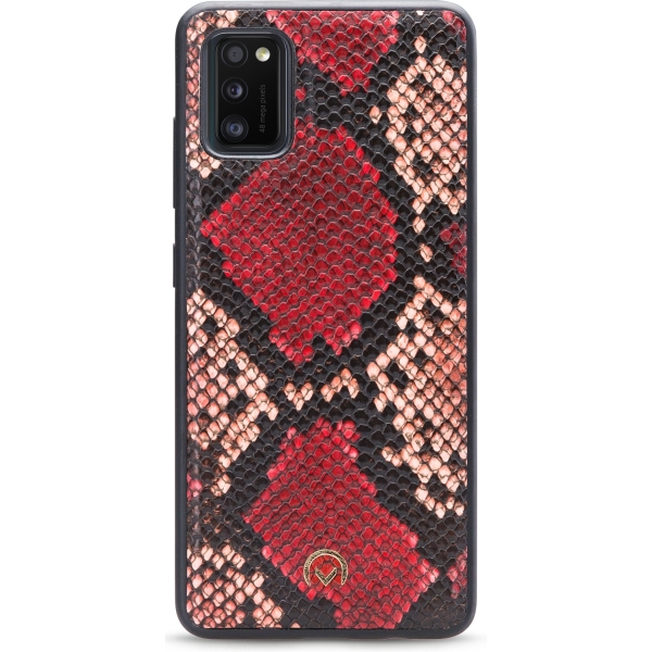 Mobilize 2In1 Gelly Velvet Clutch For Samsung Galaxy A41 Red Snake - Afbeelding 6