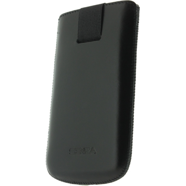 Senza Leather Slide Case Black Size S - Afbeelding 3