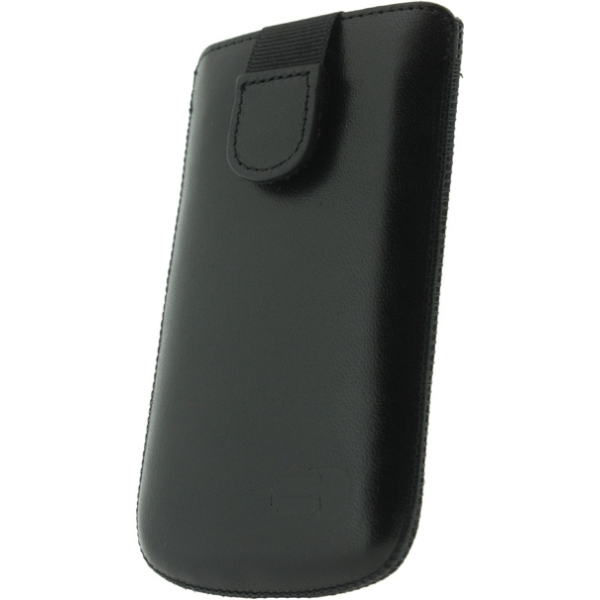 Senza Leather Slide Case Black Size L - Afbeelding 2
