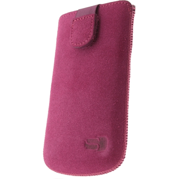 Senza Suede Slide Case Hot Pink Size S - Afbeelding 2