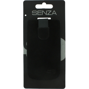Senza Suede Slide Case Night Black Size S