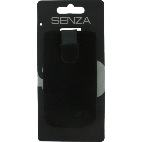 Senza Suede Slide Case Night Black Size S