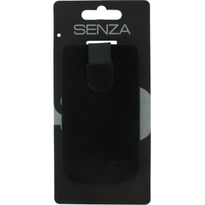 Senza Suede Slide Case Night Black Size M-Large