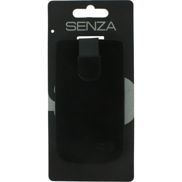 Senza Suede Slide Case Night Black Size M-Large
