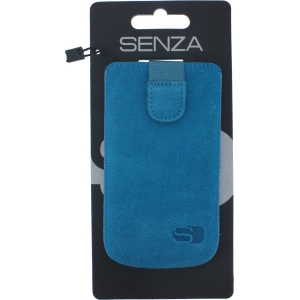 Senza Suede Slide Case Deep Turquoise Size M-Large