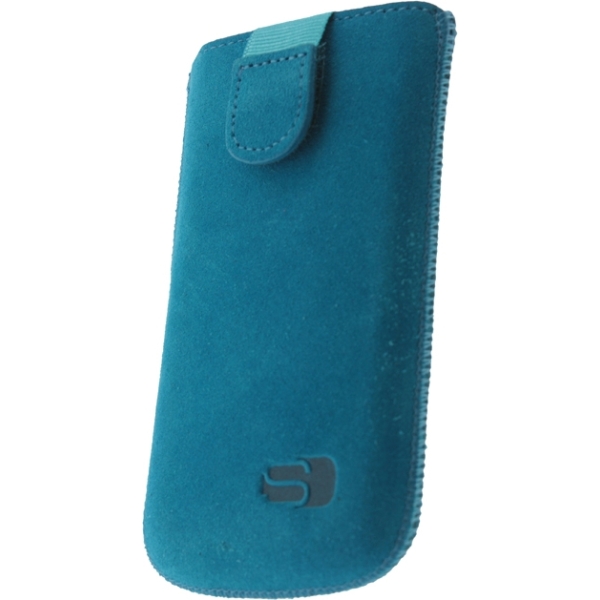 Senza Suede Slide Case Deep Turquoise Size M-Large - Afbeelding 2