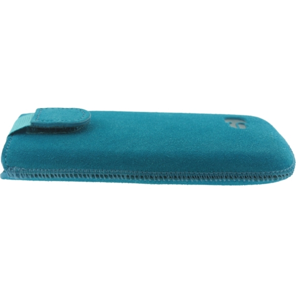 Senza Suede Slide Case Deep Turquoise Size M-Large - Afbeelding 4