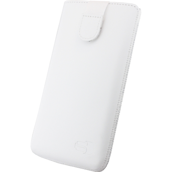 Senza Leather Slide Case White Size L - Afbeelding 2