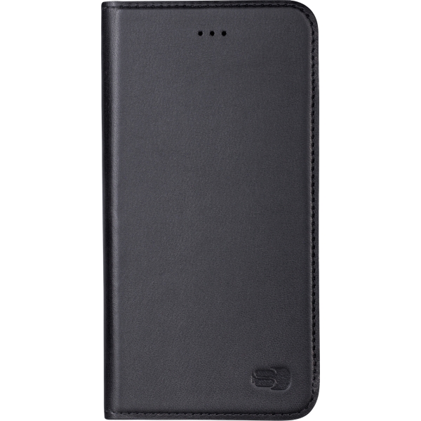 Senza Authentic Leather Booklet Apple Iphone 6/6S Pure Black - Afbeelding 2