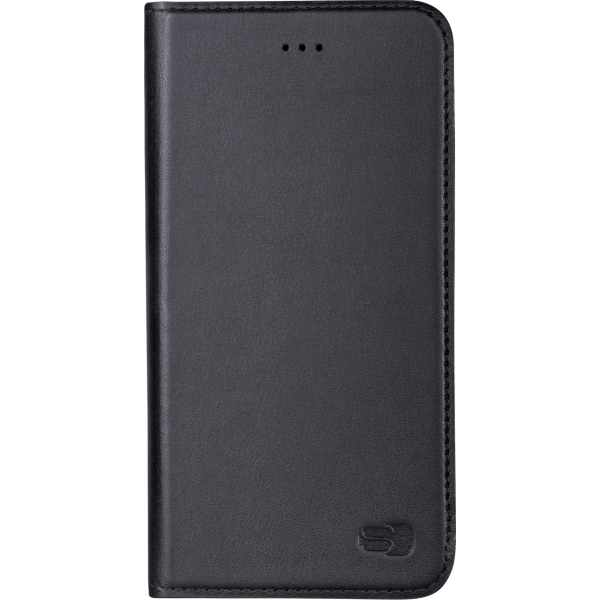 Senza Authentic Leather Booklet Apple Iphone 7 Plus/8 Plus Pure Black - Afbeelding 2
