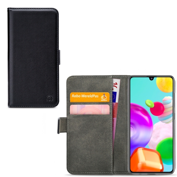 Mobilize Classic Gelly Wallet Book Case Samsung Galaxy A41 Black