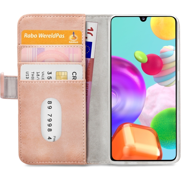 Mobilize Elite Gelly Wallet Book Case Samsung Galaxy A41 Soft Pink - Afbeelding 4