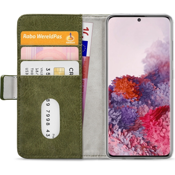 Mobilize Elite Gelly Wallet Book Case Samsung Galaxy S20/S20 5G Green - Afbeelding 4