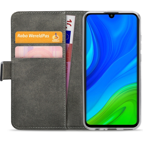 Mobilize Classic Gelly Wallet Book Case Huawei P Smart (2020) Black - Afbeelding 4