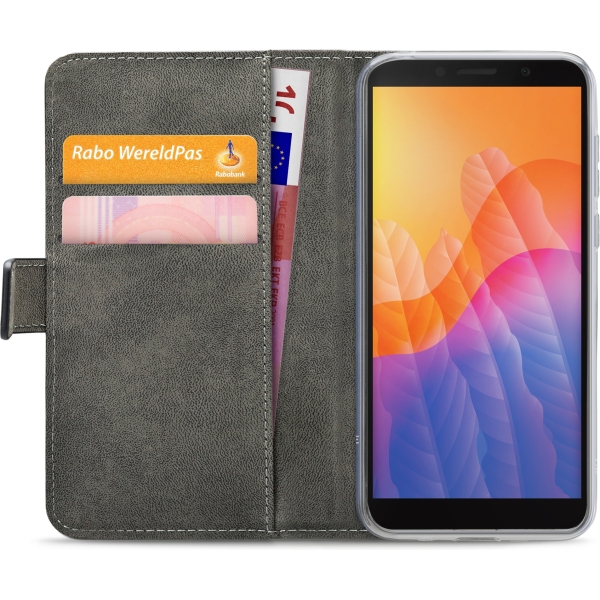 Mobilize Classic Gelly Wallet Book Case Huawei Y5P Black - Afbeelding 4