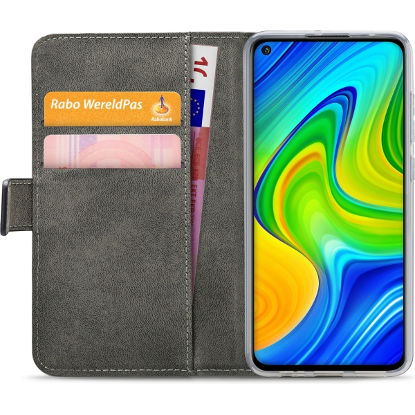 Mobilize Classic Gelly Wallet Book Case Xiaomi Redmi Note 9 Black - Afbeelding 4