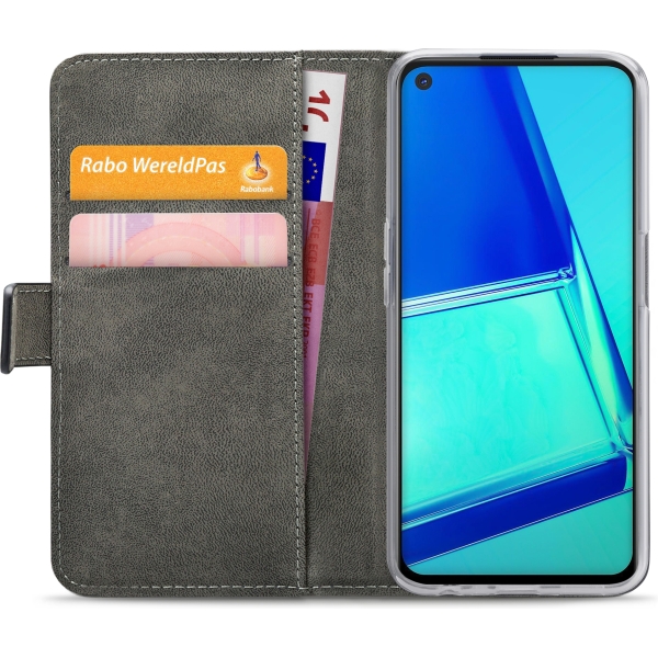 Mobilize Classic Gelly Wallet Book Case Oppo A52/A72 Black - Afbeelding 4