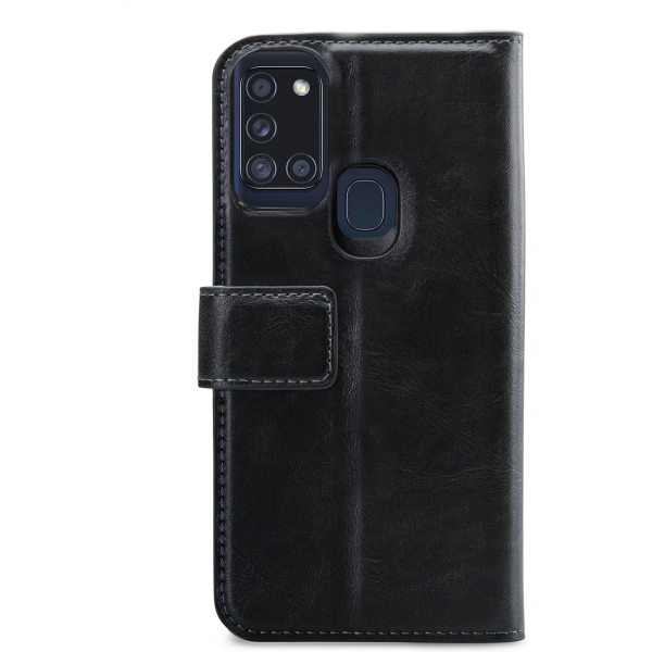 Mobilize 2In1 Gelly Wallet Case Samsung Galaxy A21S Black - Afbeelding 2