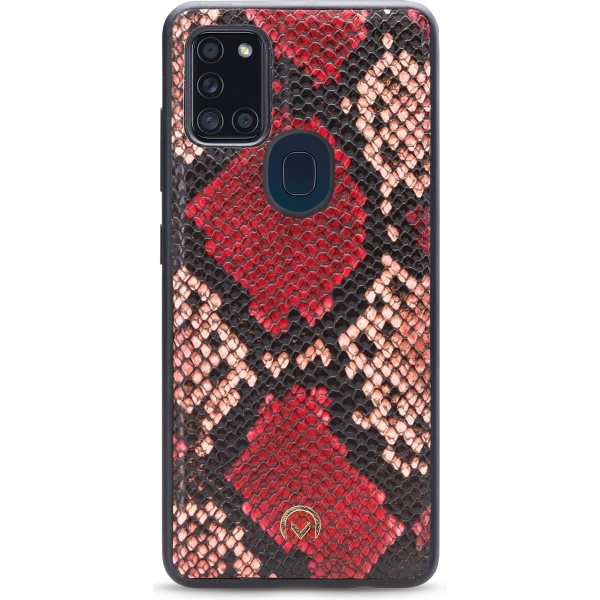 Mobilize 2In1 Gelly Velvet Clutch For Samsung Galaxy A21S Red Snake - Afbeelding 6